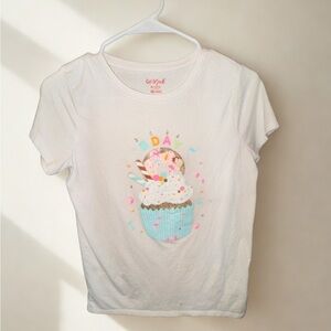 Girls’ Cupcake Birthday Celebration T-Shirt